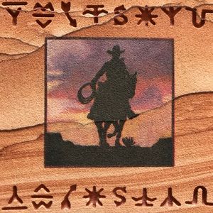 Cowboy Ranch Brands Thirstystone Coaster Set